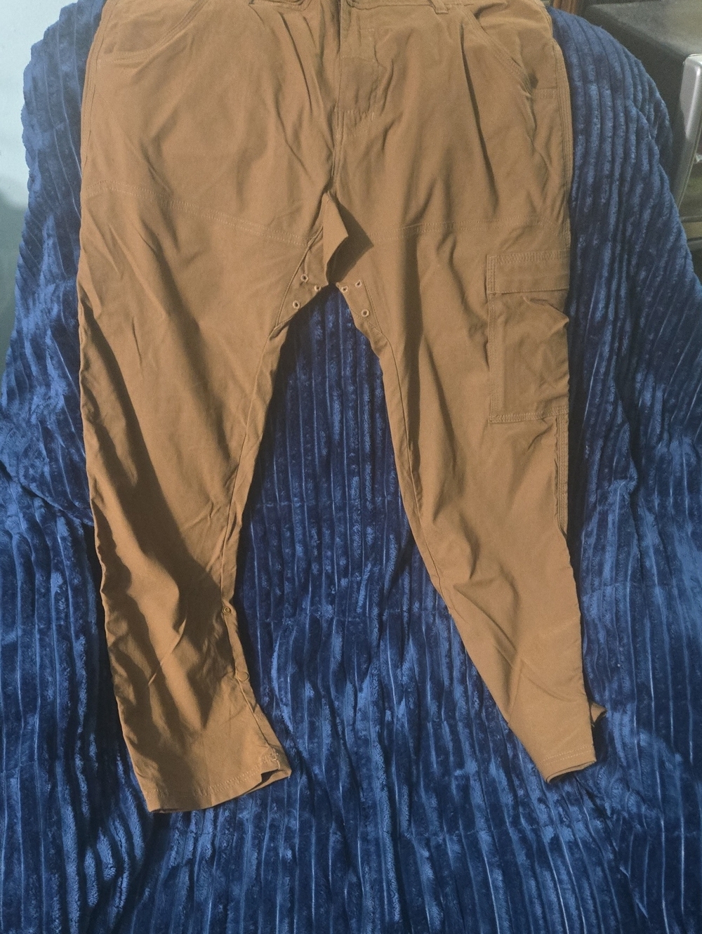Prana Men's Tan Cargo Jogger Pants